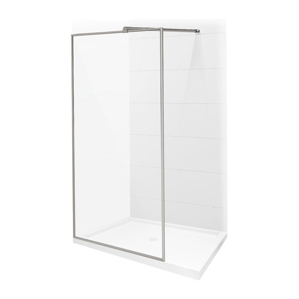 PANNEAU FIXE 36''x 79'' NICKEL BROSSÉ
