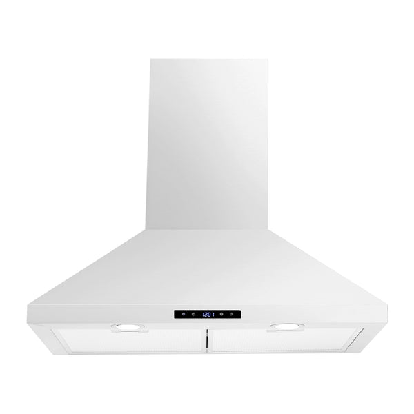 Hotte de Cuisinière Pyramide Murale Blanc Mat W 500 Cfm