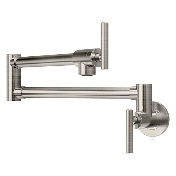 Robinet de remplissage fini nickel brossé