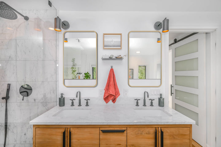 Tiled Shelves in Showers | Shower Niches | Agua Canada