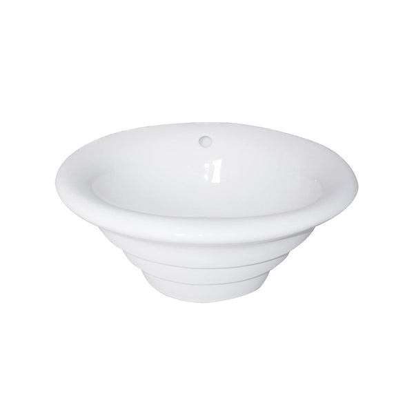 Vasque conique de porcelaine 17’’X17’’